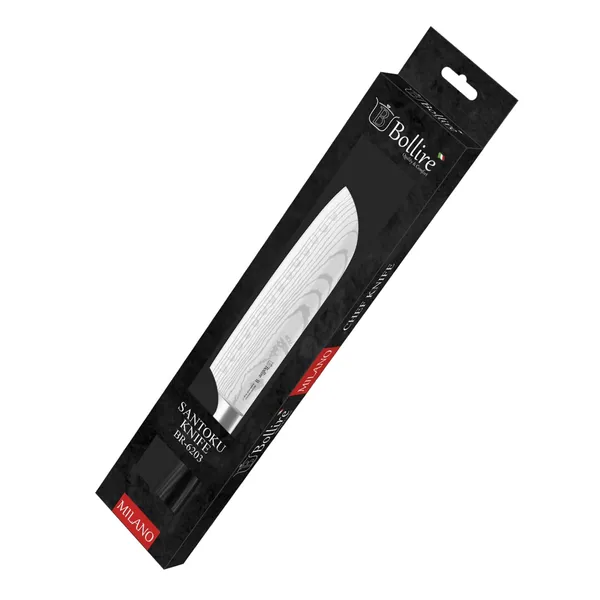 Santoku nazis Bollire no nerūsējašā tērauda,18cm, 2.5 biezums BR-6203