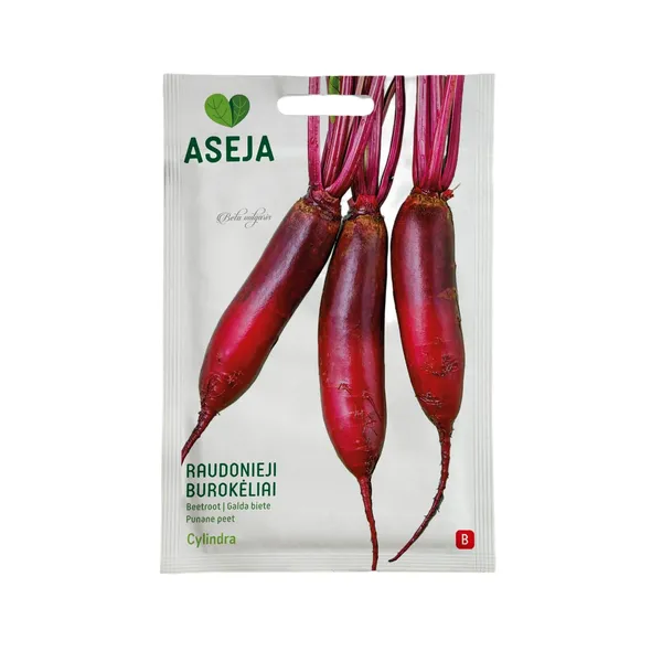 Sarkanā biete Cylindra, Aseja, 5g, 20-0100 (B)