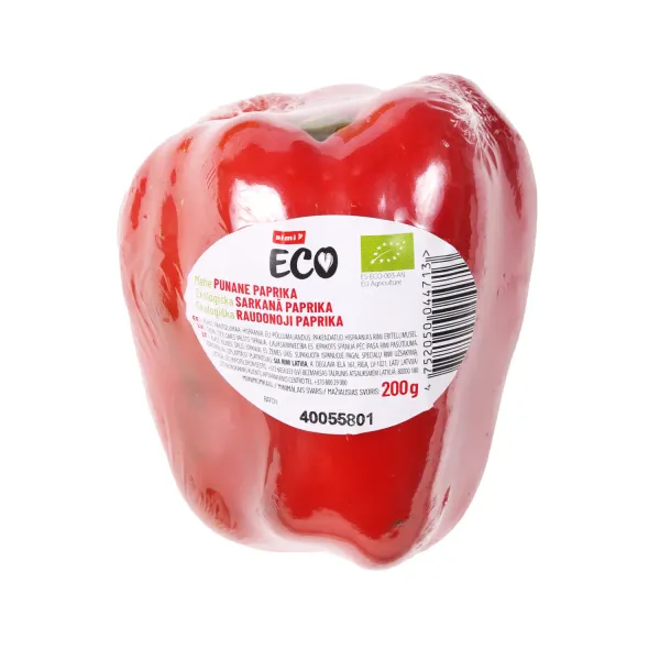 Sarkanā paprika Rimi Eco 200g