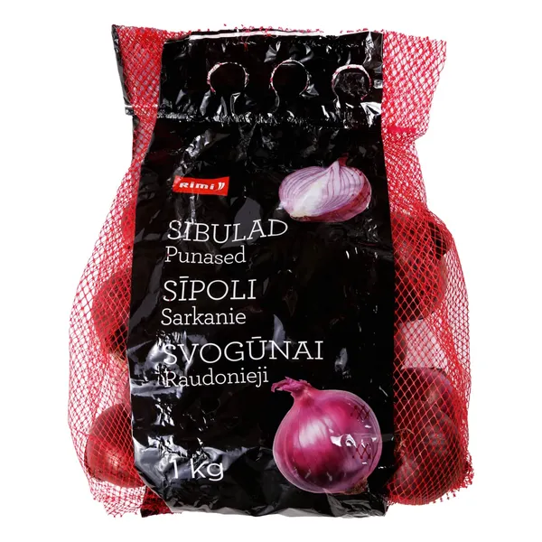 Sarkanie sīpoli Rimi 1kg