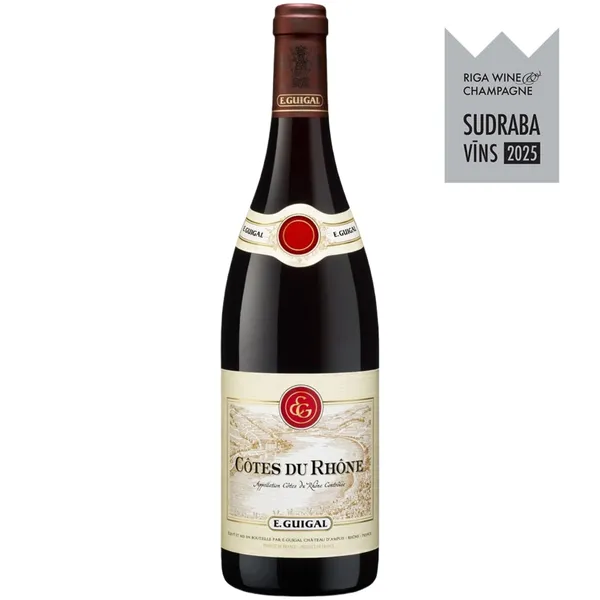 Sarkanvīns E,Guigal Cotes-Du-Rhone 15% 0,75l