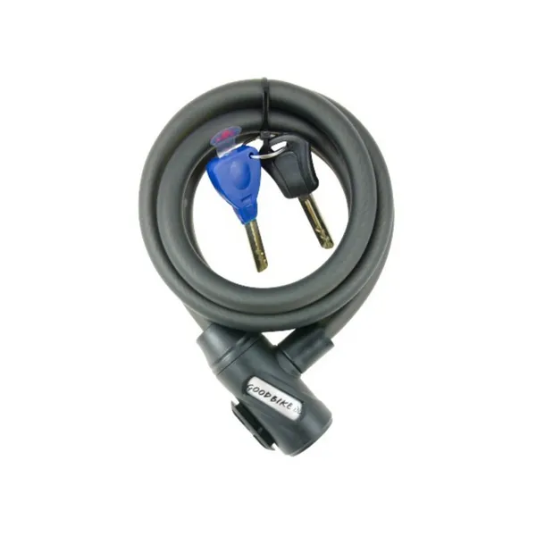 Saslēdzējs ar atslēgu Good Bike premium d1,2x150 cm