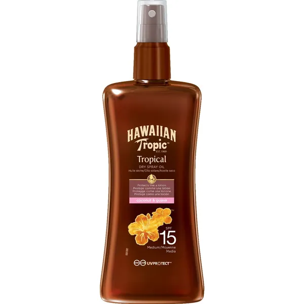 Saules aizsargsprejs Hawaiian Tropic SPF 15 200ml