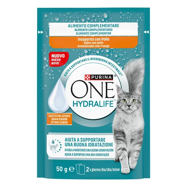 Sausā kaķu barība Purina One Hydralife pieaugušiem kaķiem ar vistas gaļu 50g