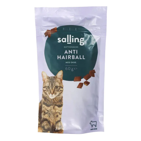 Sausā uzkoda kaķiem Salling ar liellopu 60g