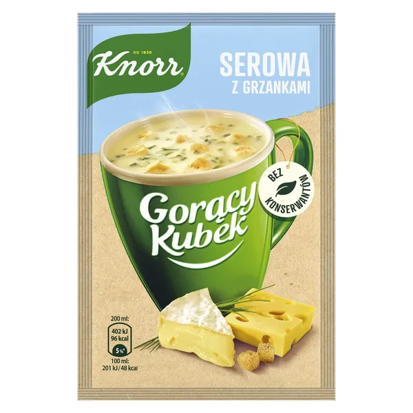 Sausā zupa Knorr siera 22g