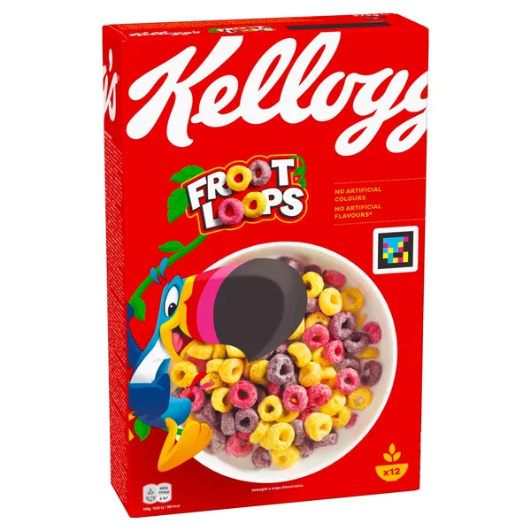 Sausās brokastis KELLOGG'S Froot Loops 375g