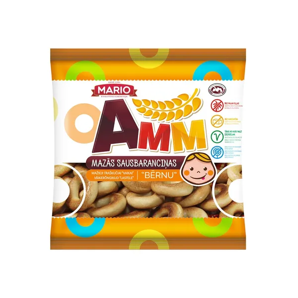 Sausbaranciņas Mario bērnu 150g
