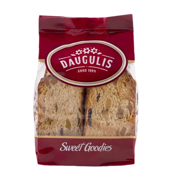 Sausiņi Daugulis ar rozīnēm un ananāsu gabaliņiem 230g