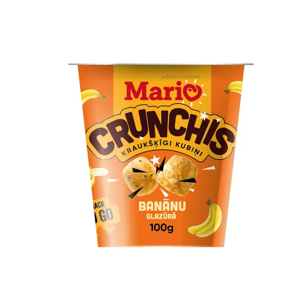 Sausiņi Mario ar banānu garšu 100g