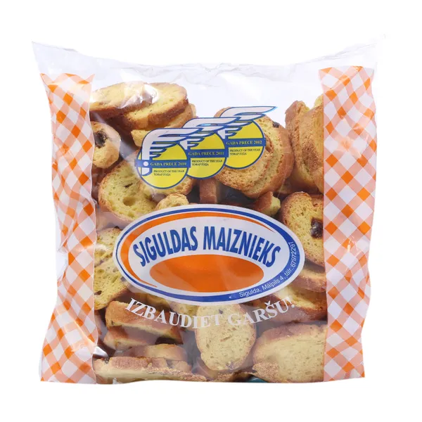 Sausiņi mini Siguldas maiznieks ar rozīnēm 200g