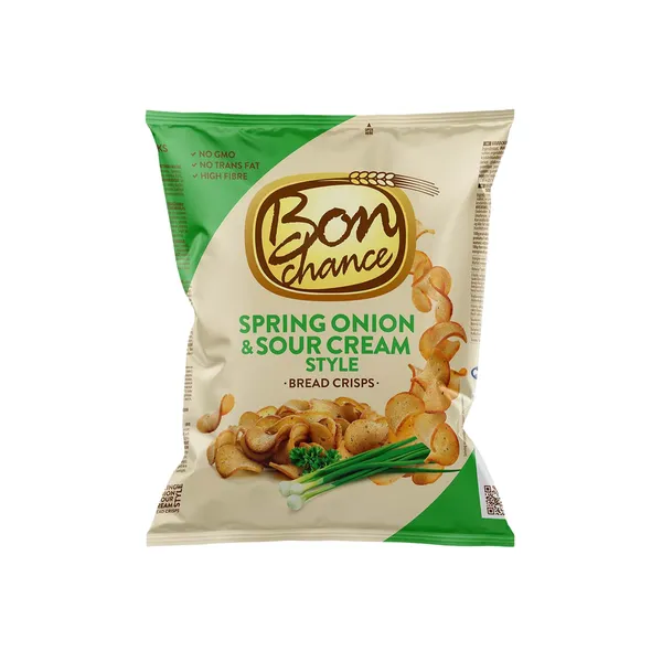 Sausmaizītes Bon Chance krējuma garšas ar sīpolu loku garšvielu maisījumu 120g