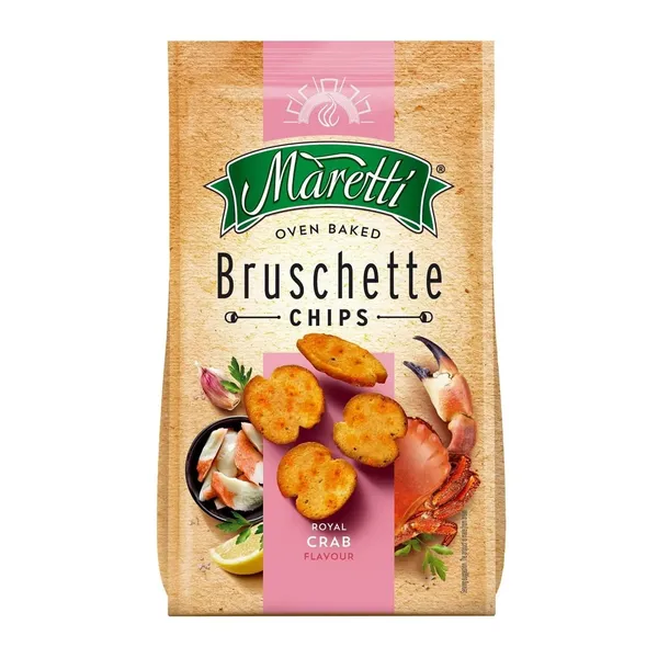 Sausmaizītes MARETTI ar krabju garšu 70g
