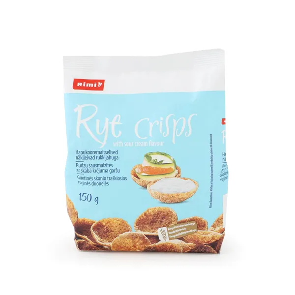 Sausmaizītes Rimi rudzu ar skābā krējuma garšu 150g