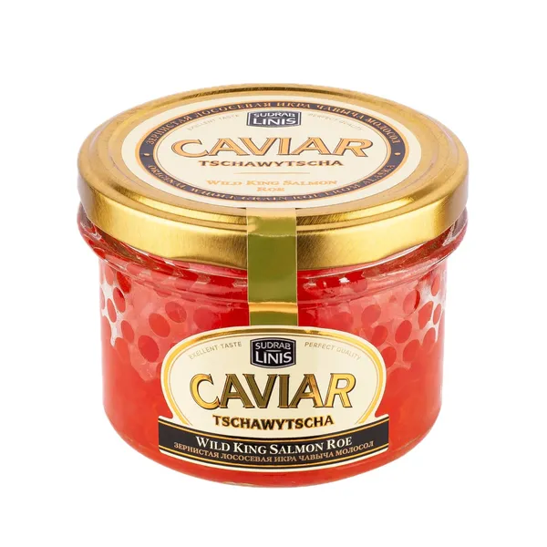 Savvaļas karaliskā laša ikri Sudrablīnis 200g