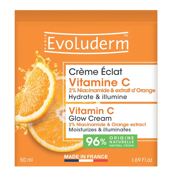 Sejas krēms Evoluderm Vitamin C Glow 50ml