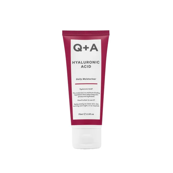 Sejas krēms Q+A Hyaluronic Acid Daily Moisturiser intensīvi mitrinošs 75ml