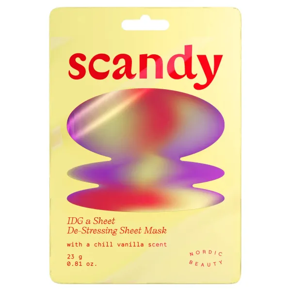 Sejas maska Scandy Idg a Sheet De-Stressing 1gab.