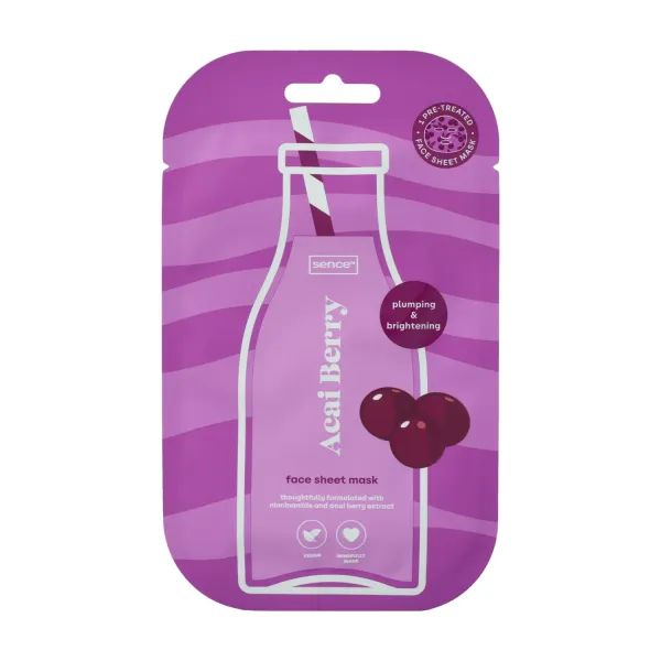 Sejas maska Sence ar acai ogu ekstraktu 20ml