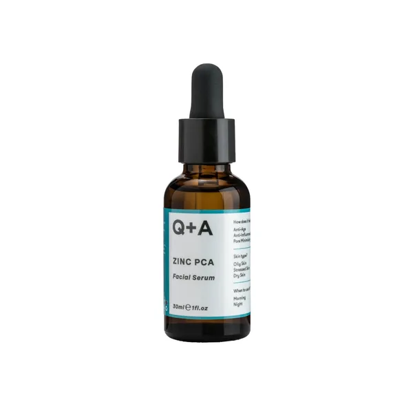 Sejas serums Q+A Zinc PCA ar cinku 30ml