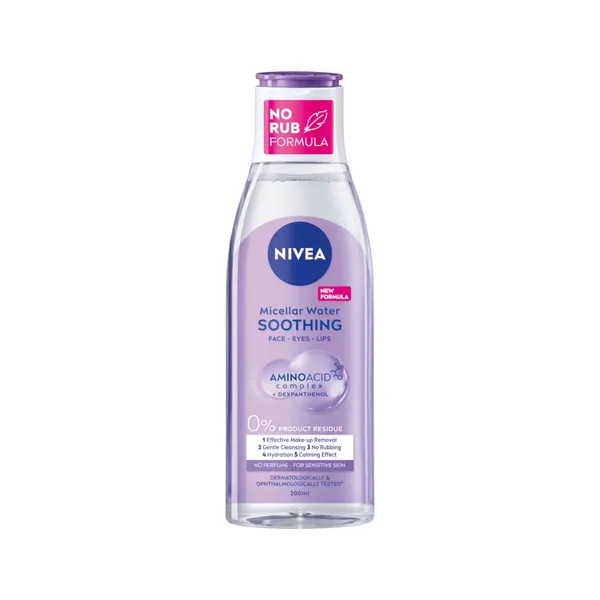 Sejas tīrīšanas līdzeklis Nivea sensitive micelārais 200ml