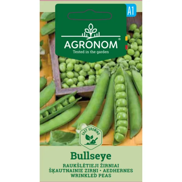 Sēklas AGRONOM Cukurzirņi Bullseye