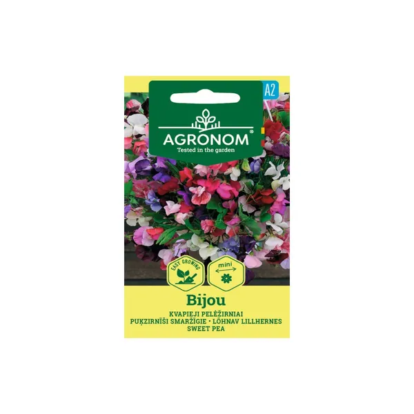 Sēklas AGRONOM Smaržīgie pukzirnīši Bijou