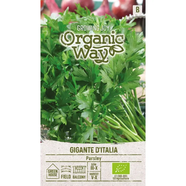 Sēklas ORGANIC WAY Pētersīļi