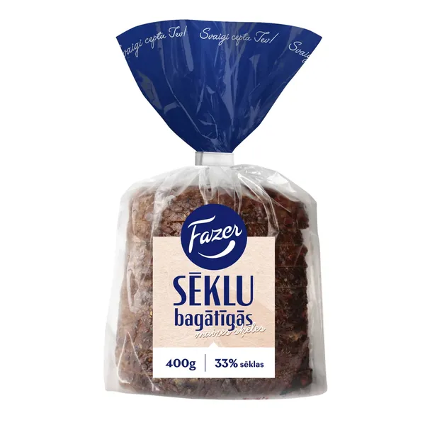 Maize rudzu FAZER sēklu bagātīgās šķēles 400g