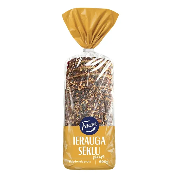 Sēklu maize Fazer Ierauga 600g