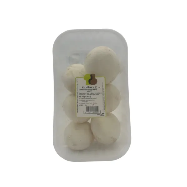 Sēnes Šampinjoni lielie baltie, 400g