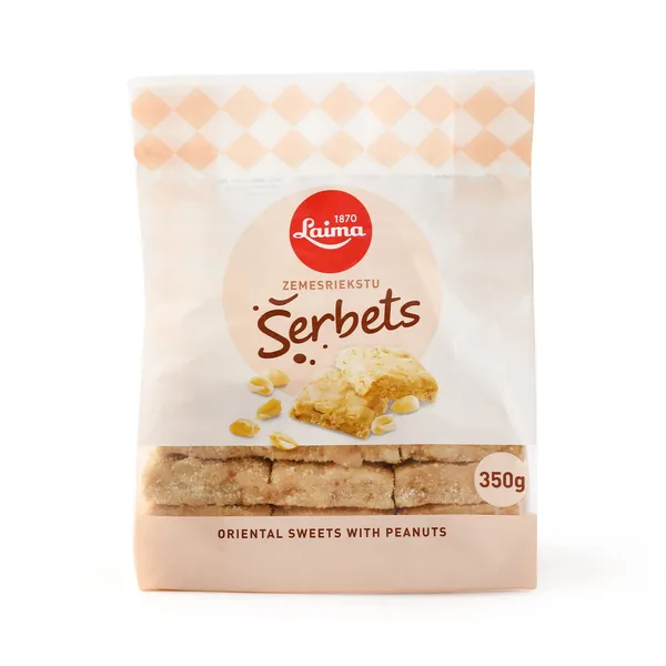 Zemesriekstu šerbets LAIMA 350g