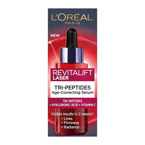 Serums Loreal Paris Revitalift Laser pretnovecošanās, ar Peptīdiem 30ml