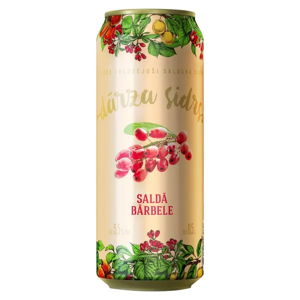Sidrs DĀRZA Bārbele 5,5% 0,5L D