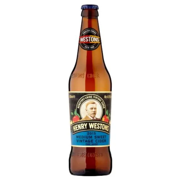 Pussaldais sidrs Henry Westons Vintage 4,5% 0,5l