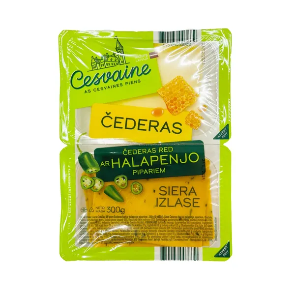 Siera kpl. Čed.&Čed.Red ar halap.2x150g