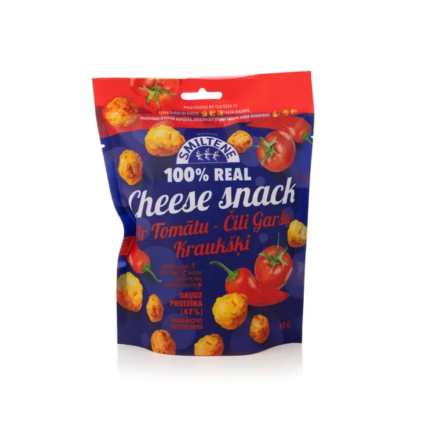 Siera kraukšķi Smiltene ar tomātu čilī garšu 60g