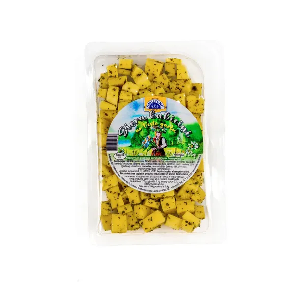 Siera kubiciņi Smiltene ar pesto 200g