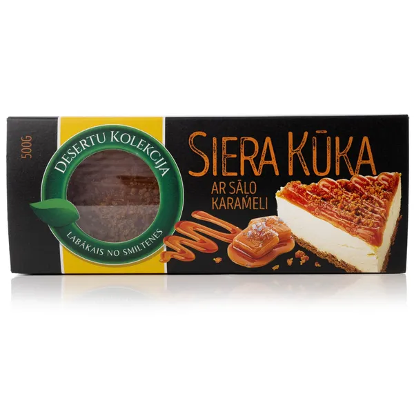 Kūka siera ar sāļo karameli 500g