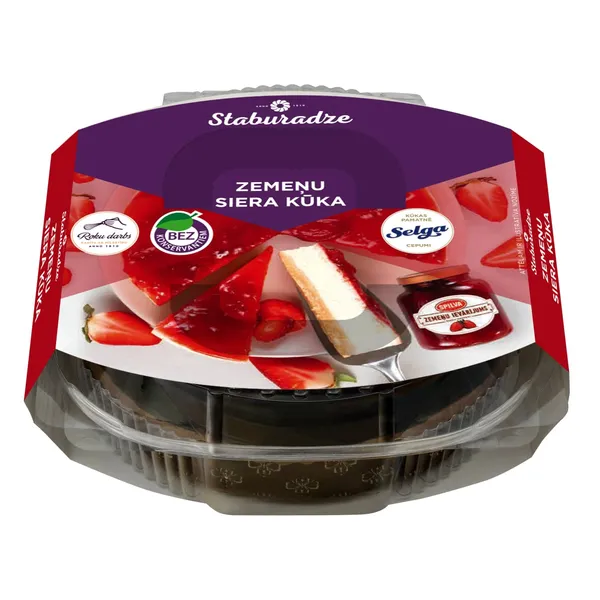 Siera kūka Staburadze zemeņu 700g