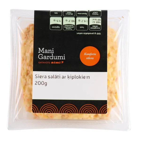 Siera salāti ar ķiplokiem 200g