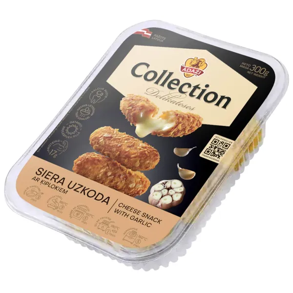 Siera uzkoda Ādaži Collection ar ķiploku garšu 300g