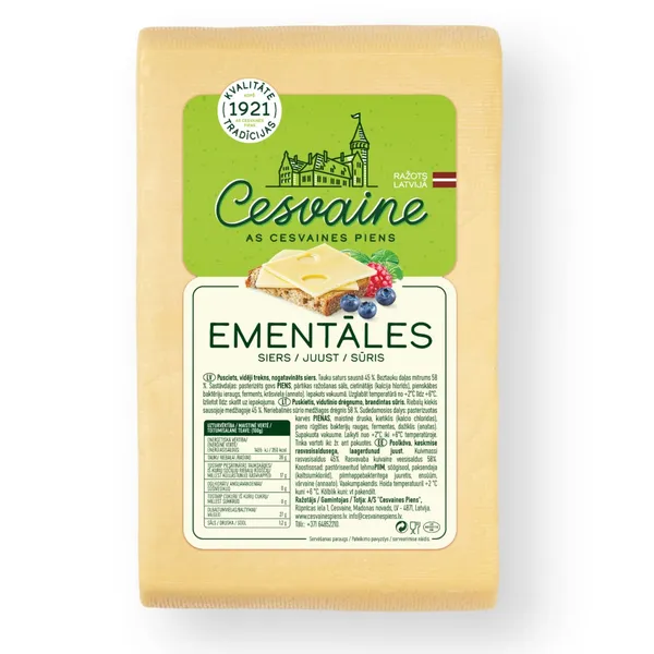 Siers Ementāles CESVAINE kg