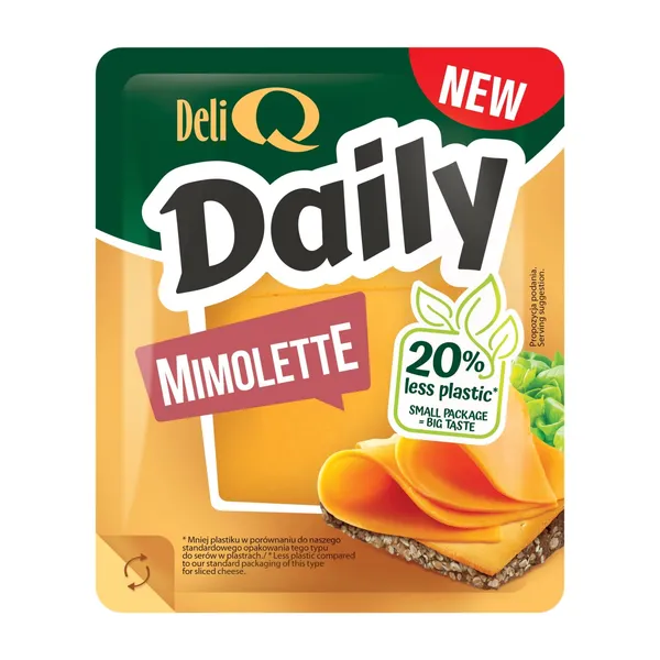 Siers Deli Q Daily Mimolette šķēlēs 100g