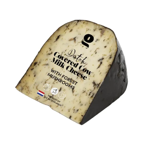 Puscietais siers Gourmet Cheese ar sēnēm un kastaņiem 50% kg