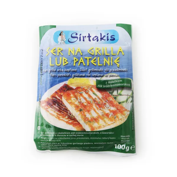 Siers grilēšanai Sirtakis ar garšaugiem 100g