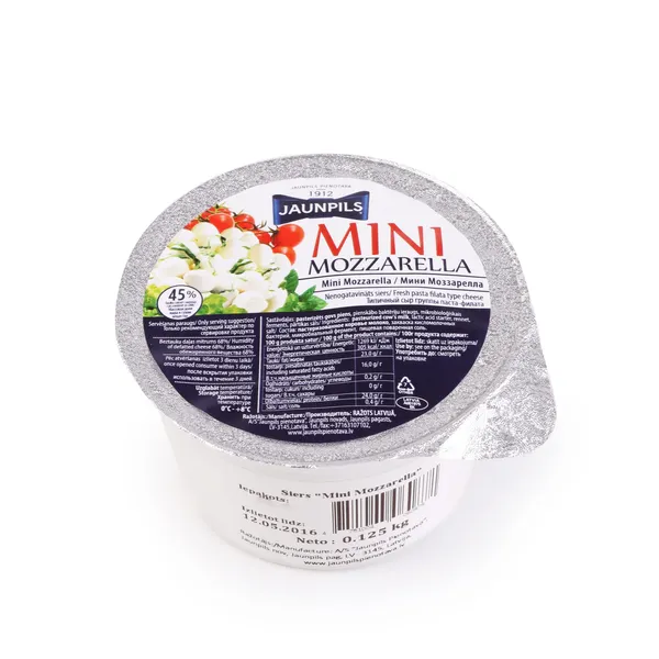 Mozzarella mini JAUNPILS, 125 g