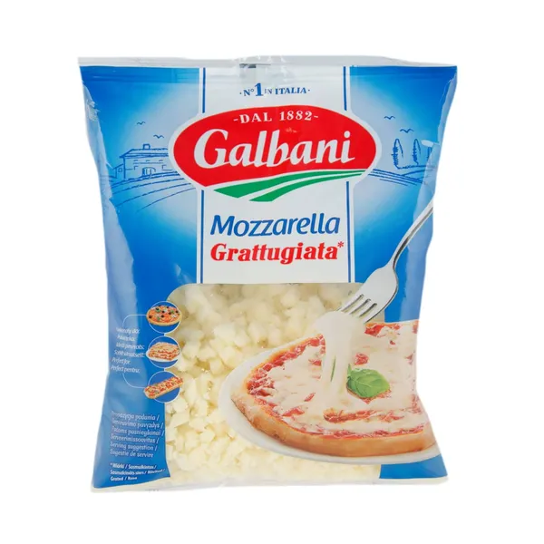Siers Mozzarella GALBANI, rīvēts, 150g