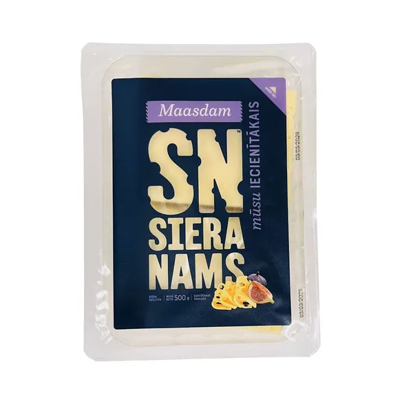 Siers Siera Nams Maasdam šķēlītes 500g