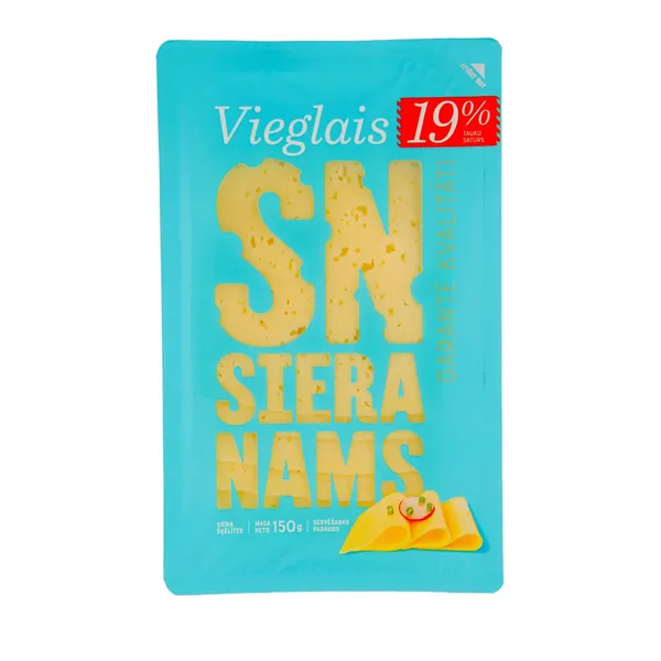 Siers Vieglais šķēlītēs 150g, SN